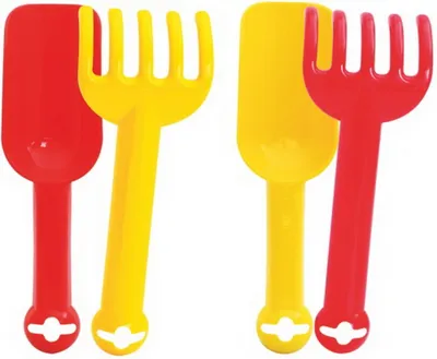 Produktbild von OA Schaufel+Rechen 25cm sortiert, 1 Stück