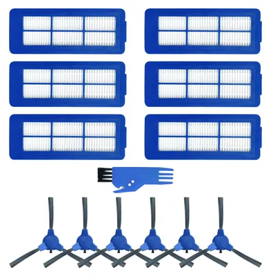Zubehörset für Eufy RoboVac: 6 Filter, 6 Bürsten