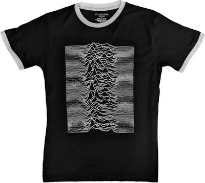 Produktbild von Joy Division - "Unknown Pleasures" T-Shirt für Herren/Damen Uni RO9270 (M) (Schwarz)