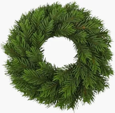 Produktbild von Tannenkranz künstlich grün 20cm 30cm Türdeko Wanddeko Adventskranz