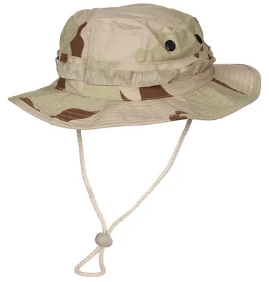 Produktbild von MFH US GI Buschhut Kinnband Boonie Rip Stop 3 Fa. desert Gr.L