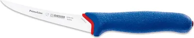 Immagine prodotto di Coltello Giesser Coltello per disossare Coltello da macellaio PrimeLine Lama ricurva Manico aperto - 13 cm, flessibile, blu