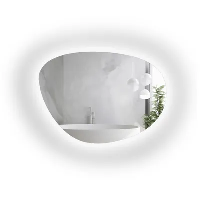 Image de Miroir de forme irrégulière avec éclairage - AGAT LED dimensions 135 x 100