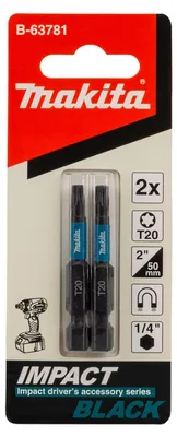 Produktbild von Makita B-63781 Bit T20x50mm 2Stk.