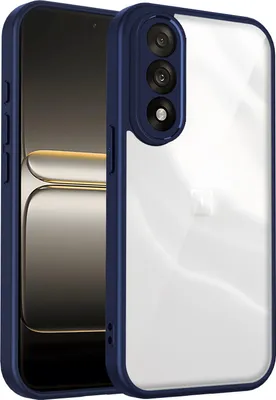 Obrázek produktu pro Pouzdro pro OnePlus Nord 5 průhledný zadní kryt s TPU rámečkem, odolné proti nárazům Modrý