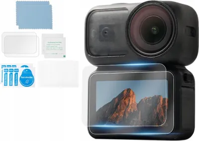 Zdjęcie produktu dla 2x Osłona na Ekran LCD Szkło Ochronne Hartowane 9H Zestaw do DJI OSMO NANO / ON-BHM082-2