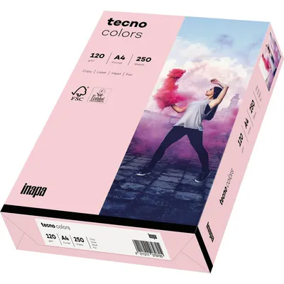 Produktbild von Tecno Colors Rosa Kopierpapier A4