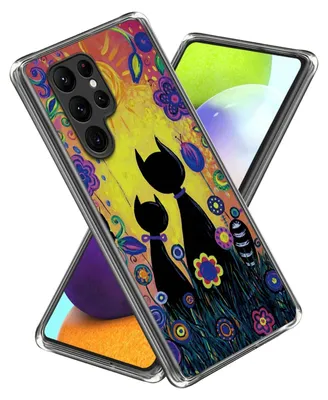 Produktbild von Für Samsung Galaxy S23 Ultra Silikon Handy Tasche TPU Muster 8 Hülle Etuis Schutz Neu