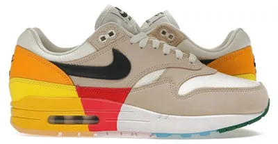 Zdjęcie produktu dla Nike Air Max 1 w kolorze khaki, wielokolorowe (damskie) - rozmiar EU 35.5