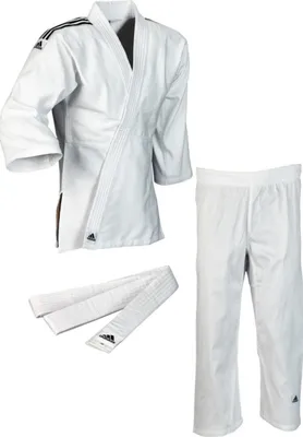 Produktbild von adidas Club Gi Judo Suit bílé pruhy černá 170