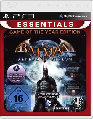 Produktbild von Batman: Arkham Asylum Game of the Year Edition PS3