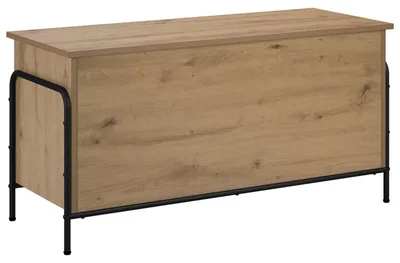 Produktbild von Aufbewahrungsbox Artisan-Eiche 80 x 40 x 49,5 cm Holzwerkstoff