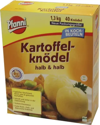 Produktbild von Pfanni Kartoffelknödel im Kochbeutel 40 Stück 1er Pack