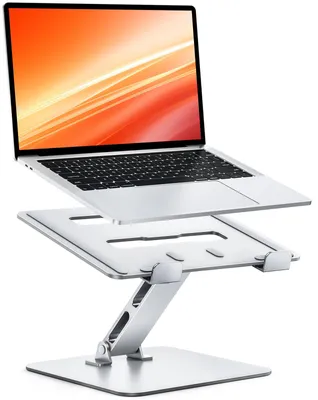 Produktbild von CIRYCASE Laptop Ständer Höhenverstellbar, Faltbarer Aluminium Laptop Stand
