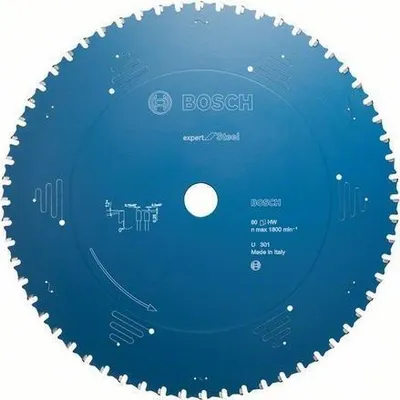Zdjęcie produktu dla Bosch Piła Tarcza Piła Expert Steel 305X25,4X60Z