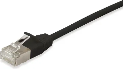 Immagine prodotto di Equip Patchkabel Cat6A Slim F/FTP 2xRJ45 5.00m schwarz LSZH Polybeutel