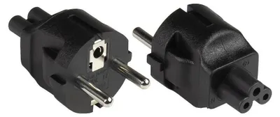 Immagine prodotto di Good Connections Stromadapter Schutzkontakt-St. an C5