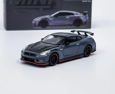 Image de Nissan GT-R Nismo 2024 NISMO Stealth Gray - Mini GT 1:64
