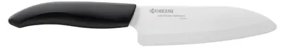 Produktbild von Kyocera Santoku-Keramikmesser 14 cm schwarz, leicht, bruchsicher