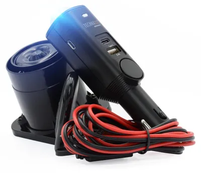 Productafbeelding van Technaxx auto-alarmsysteem met PIR-bewegingssensor en 105 dB sirene – voor voertuigbeveiliging