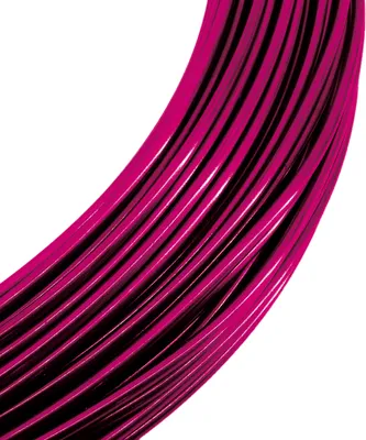 Produktbild von Aluminiumdraht Ø 2mm - 60m - Farbe Pink