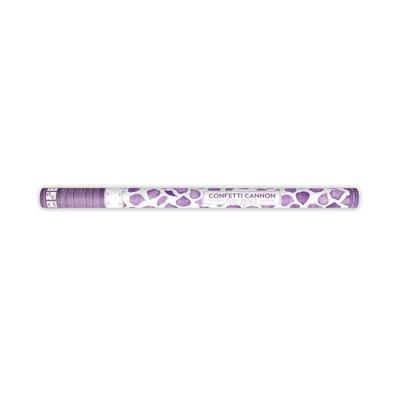 Obrázok produktu pre Konfety v tube – lupene ruží, fialové 80cm Party Deco
