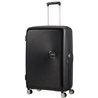 Obrázek produktu pro American Tourister Soundbox Spinner EXP 77/28 Large Check-in Kufr se 4 kolečky-Rozšiřitelné zavazadlo Bass Black 97/110 L
