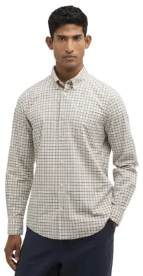 Produktbild von Barbour Tailored Fit Hemd beige kariert