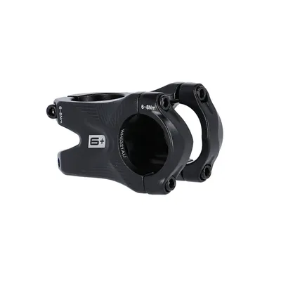 Immagine prodotto di Attacco Ergotec A-Head BASS 6+ in alluminio, nero, 45 mm, Ø28,6 mm/Ø31,8 mm