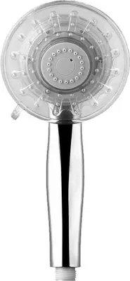 Produktbild von Silberne 3-farben LED Dusche RY-L025