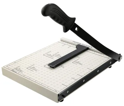 Produktbild von COOCHEER Papierschneider, Profi A4 Fotoschneider Hebelschneider Papierschneidema