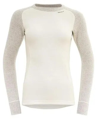 Produktbild von Devold of Norway Damen Sportunterwäsche DUO Active Merino 205 Shirt WMN Weiß XXL
