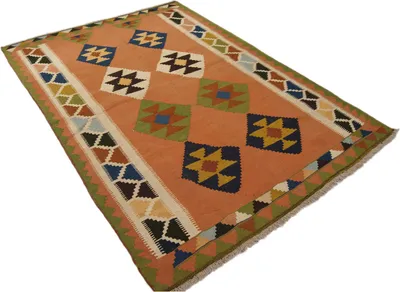 Obrázek produktu pro Originální ručně vyráběný orientální koberec, velikost: 213x147 CM s certifikátem pravosti