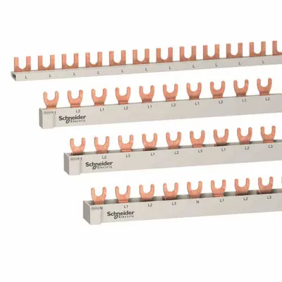 Zdjęcie produktu dla Szynoprzewód fazowy SCHNEIDER ELECTRIC 1ph, 63A, widełki, 57f