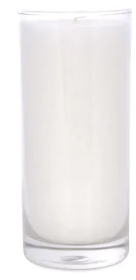 Produktbild von yogabox Palmwachs Kerze Weiß ca. 14 cm - 14 cm