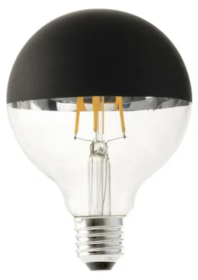 Image de Ampoule E27 2700K aluminium L:9.5cm H:12.5cm Ø9.5cm dimmable