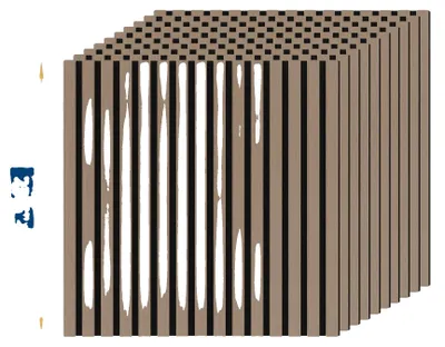 Produktbild von Akustikpaneele, Premium Schallabsorption, Einfache Installation, 10Stück - 9mm Dicke