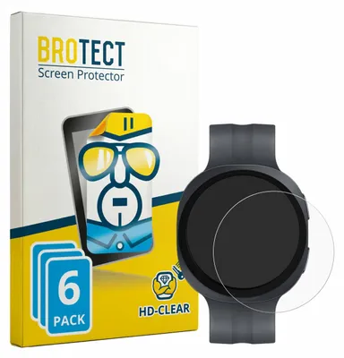 Produktbild von 6x Für Samsung Galaxy Watch 9 (44 mm) Schutzfolie BROTECT Displayschutz Display Schutz Folie Klar Transparent