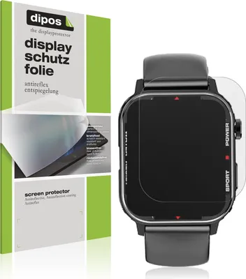 Produktbild von 6x Schutzfolie für G96 Smartwatch matt Displayschutzfolie Folie Display Schutz dipos