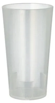 Produktbild von 400x Mehrwegbecher 0,3 l Ø 7 cm · 13 cm transluzent unzerbrechlich