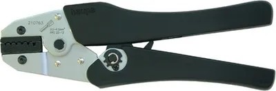 Produktbild von Haupa 210842 Crimpzange 1-10 mm² Trapezpressung Crimpdruck nachjustierbar geeignet für Aderendhülsen