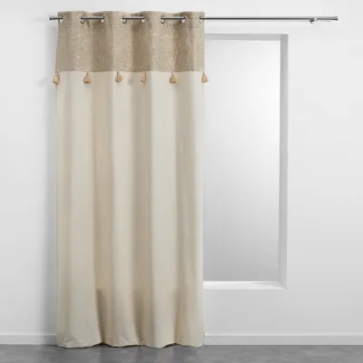 Produktbild von Vorhang mit Ösen 140 x 240 cm Ioni Beige