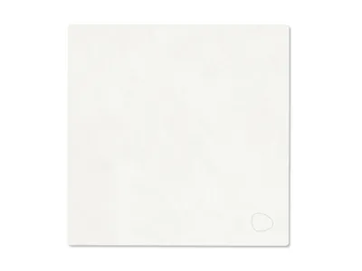Produktbild von LIND DNA Nupo Tischset Square S pure white 28x28cm