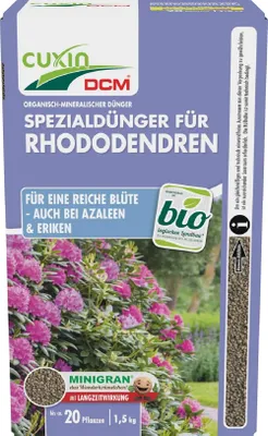 Produktbild von CUXIN DCM Rhododendren-Dünger 1,5 kg
