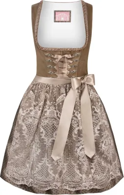 Produktbild von Dirndl Loredana 55cm Länge taupe 36