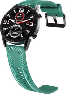 Produktbild von Sport Ersatz Armband für Huawei Watch GT 2 42mm Silikon Band Loop, Farbe:Grün