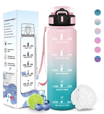 Produktbild von Sport Trinkflasche 1000ml, Auslaufsicher, Kohlensäure geeignet, Motswedi