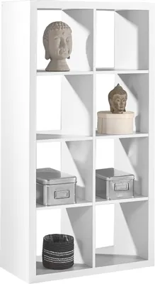 Produktbild von Offenes Bücherregal Style | 77 x 38 x 147 cm | Weiß