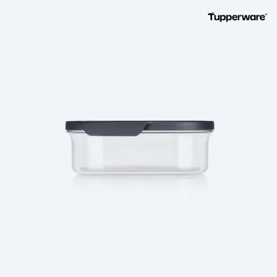Produktbild von Tupperware Ultra Clear Aufbewahrungsbehälter 825 ml eckig transparent luftdicht 16,6x17,6x5,7 cm