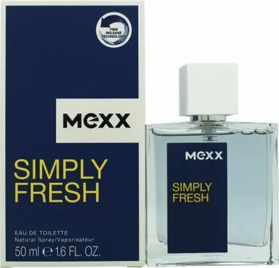 Produktbild von Mexx Simply Fresh Eau de Toilette für Männer 50ml